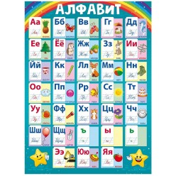 Плакат "Алфавит" (пластик 2мм)