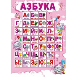 Плакат "Алфавит" (пластик 2мм)