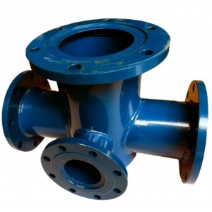 Тройник фланцевый с пожарной подставкой   ППТФ