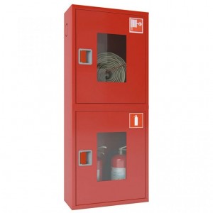 Шкаф пожарный ШПК320 НОК НОБ (евроручка/замок)
