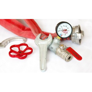 Поверка пожарных кранов на водоотдачу